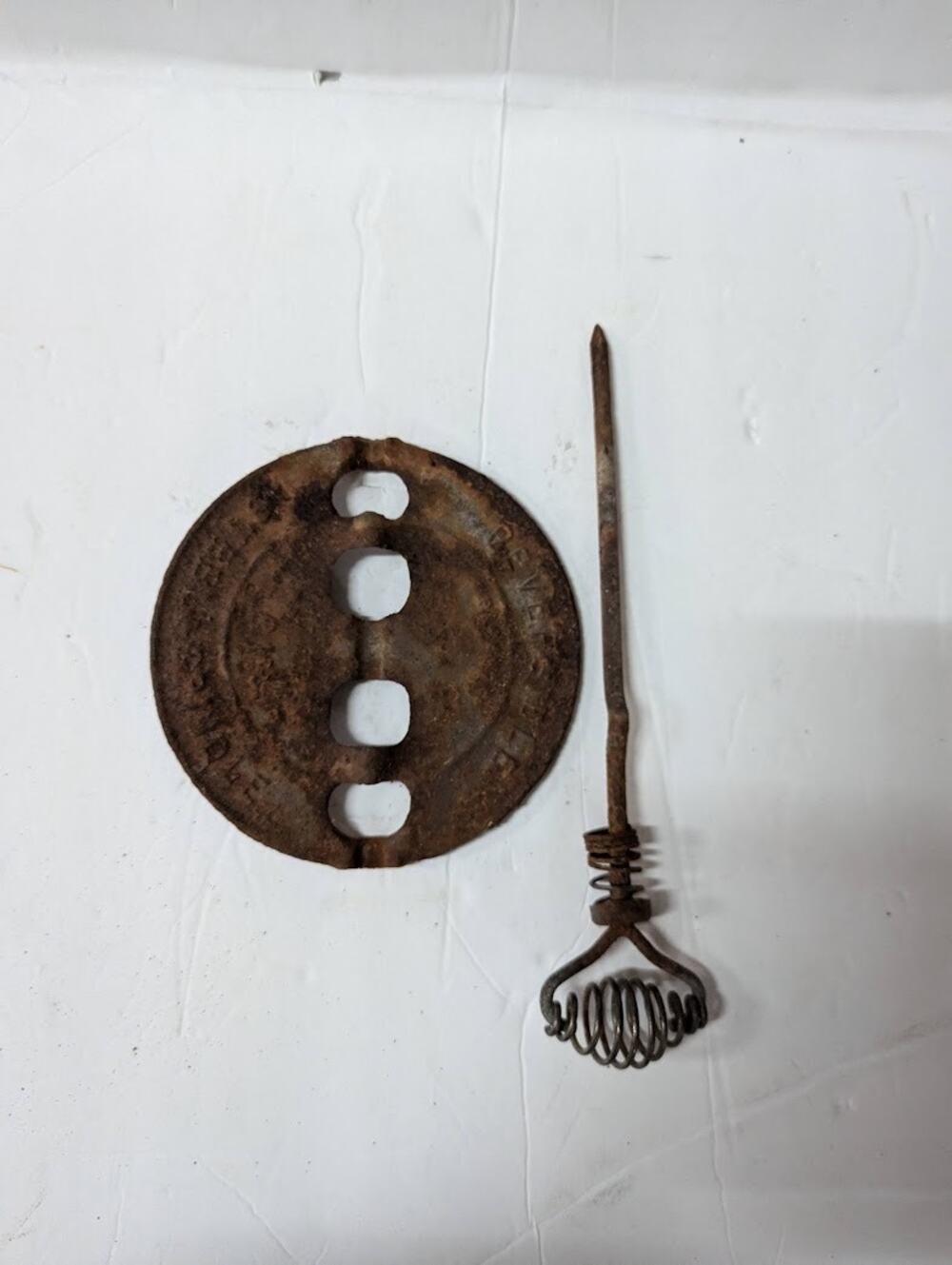 Griswold cast iron 6" American Stove Damper